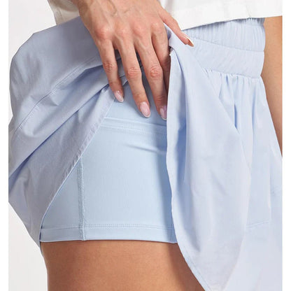 Women's Smocked Waist Tiered Tennis Skort - Bell Racket Store