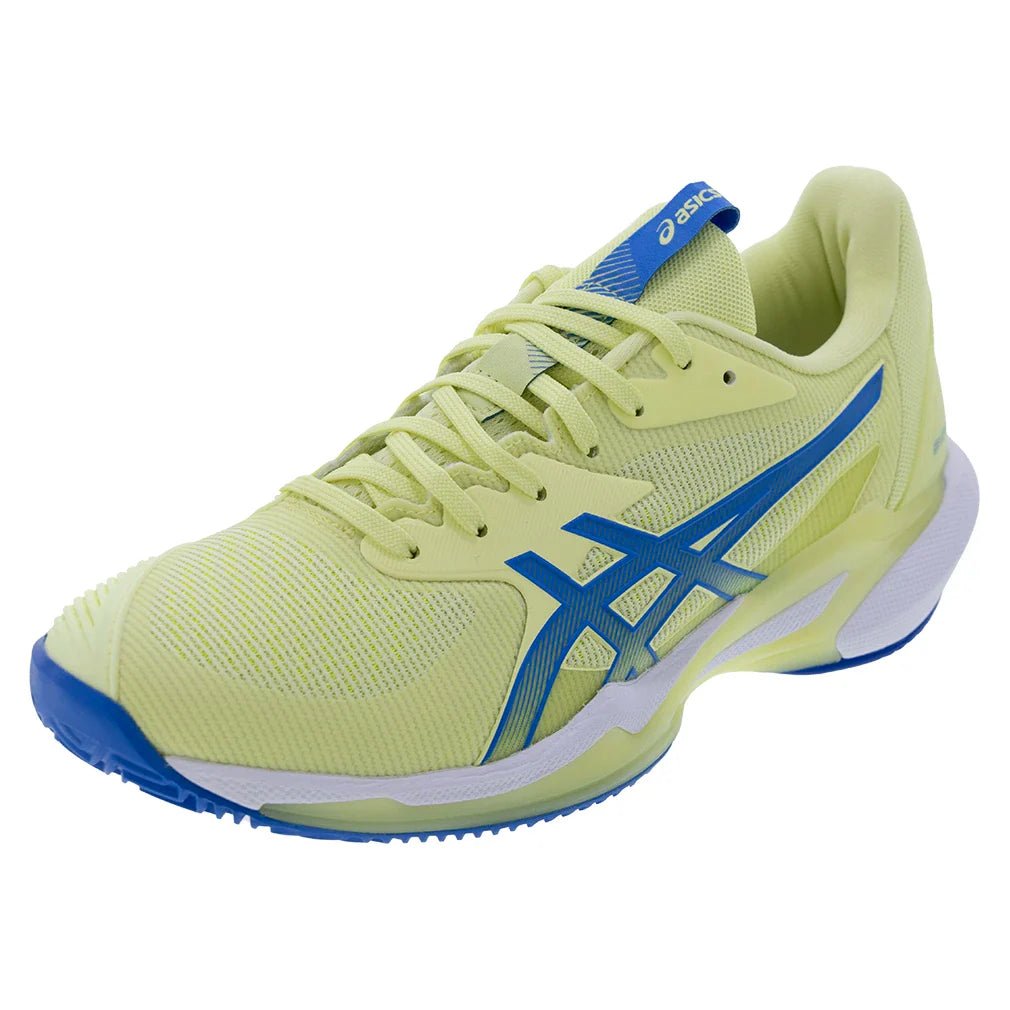 Women's Solution Speed FF 3 Clay Tennis Shoes Huddle Yellow and Blue Coast - Bell Racket Store