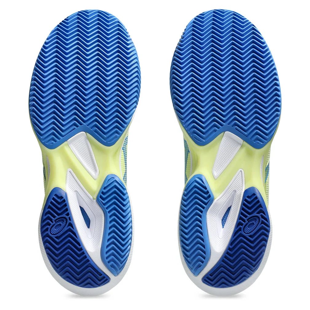 Women's Solution Speed FF 3 Clay Tennis Shoes Huddle Yellow and Blue Coast - Bell Racket Store