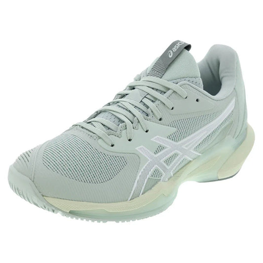 Women's Solution Speed FF 3 Tennis Shoes Lichen Rock and White - Bell Racket Store