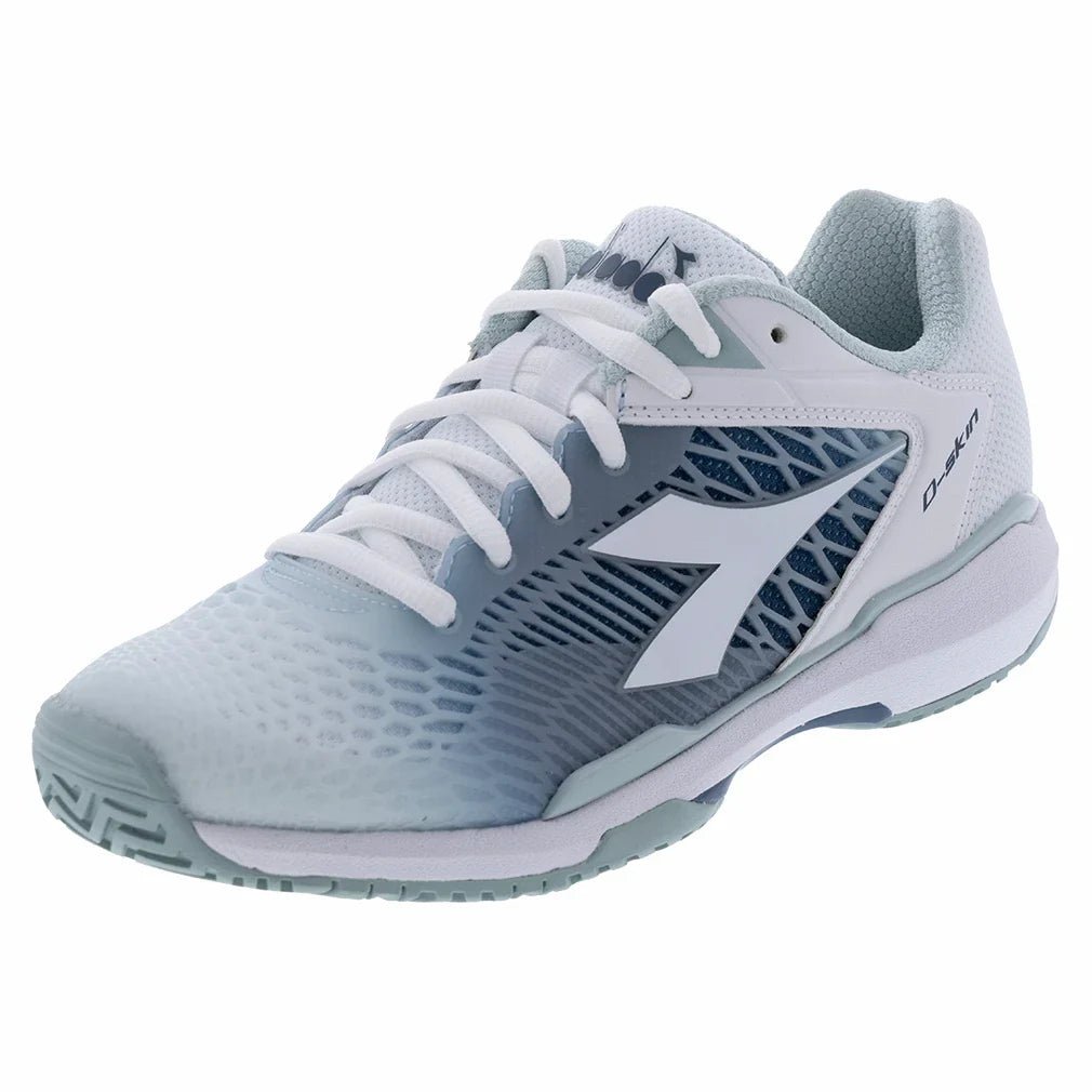 Women's Speed Competition 7 AG Tennis Shoes White and Surf Spray - Bell Racket Store