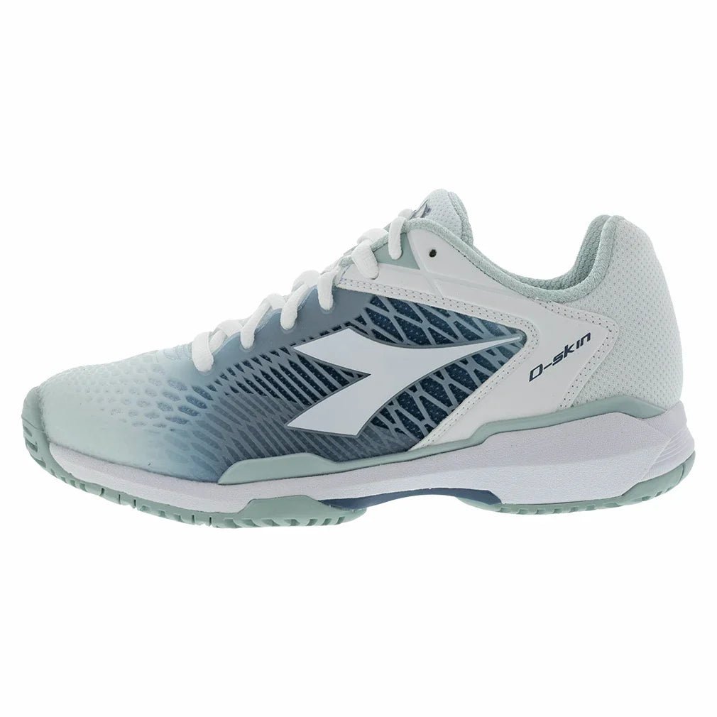 Women's Speed Competition 7 AG Tennis Shoes White and Surf Spray - Bell Racket Store