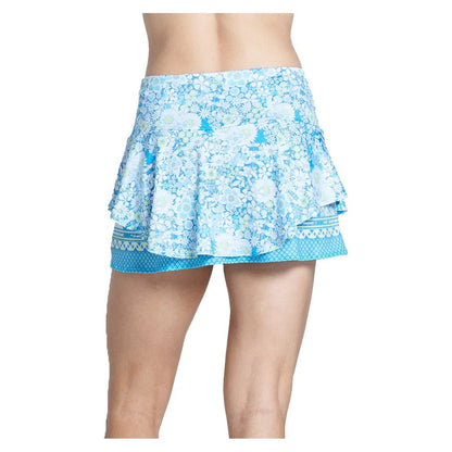 Women's Spring Blossom 13 Inch Tennis Skort Parrot - Bell Racket Store