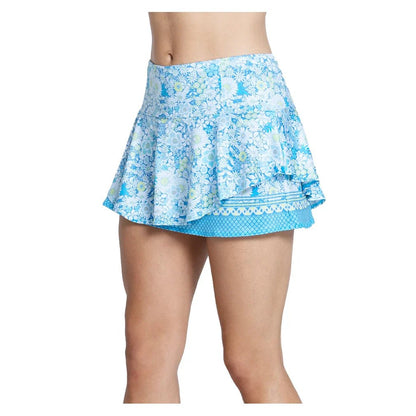 Women's Spring Blossom 13 Inch Tennis Skort Parrot - Bell Racket Store