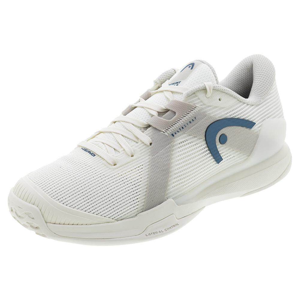 Women's Sprint Pro 4.0 Tennis Shoes Chalk White and Twilight Blue - Bell Racket Store