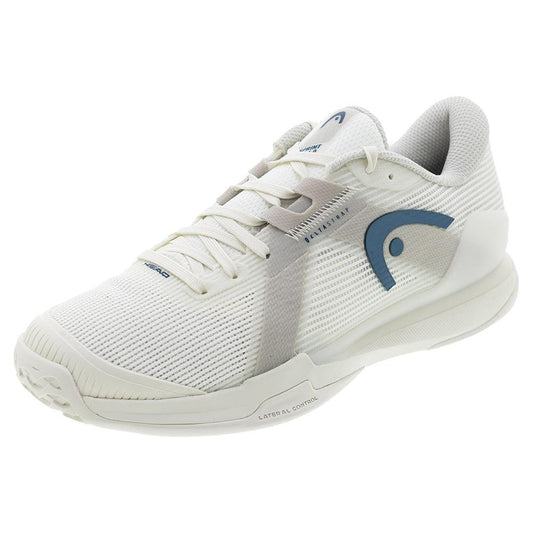Women's Sprint Pro 4.0 Tennis Shoes Chalk White and Twilight Blue - Bell Racket Store