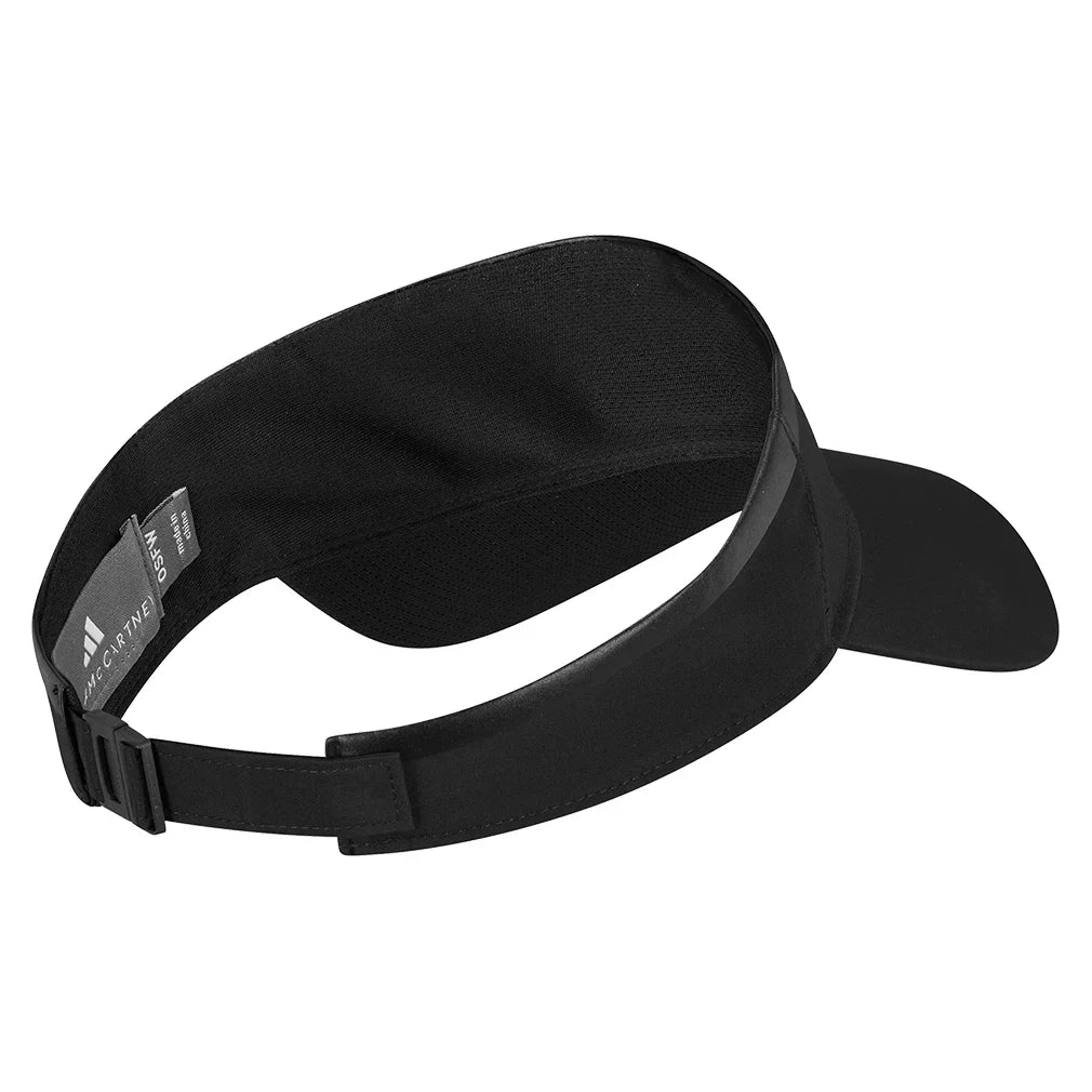 Women's Stella McCartney Training Visor Black and White - Bell Racket Store