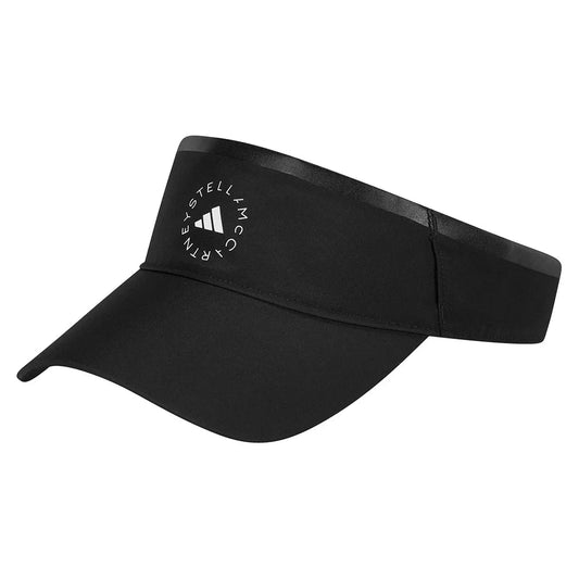 Women's Stella McCartney Training Visor Black and White - Bell Racket Store
