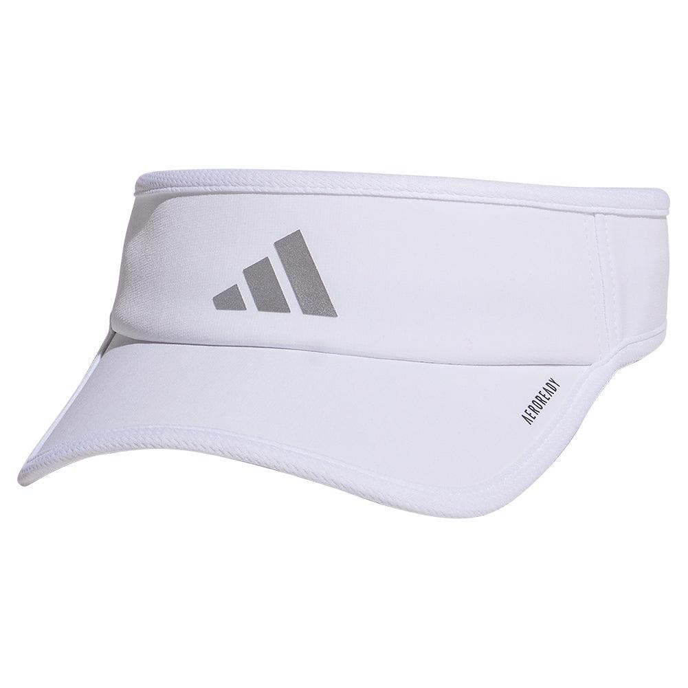 Women's Superlite 3 Visor White and Silver Metallic - Bell Racket Store