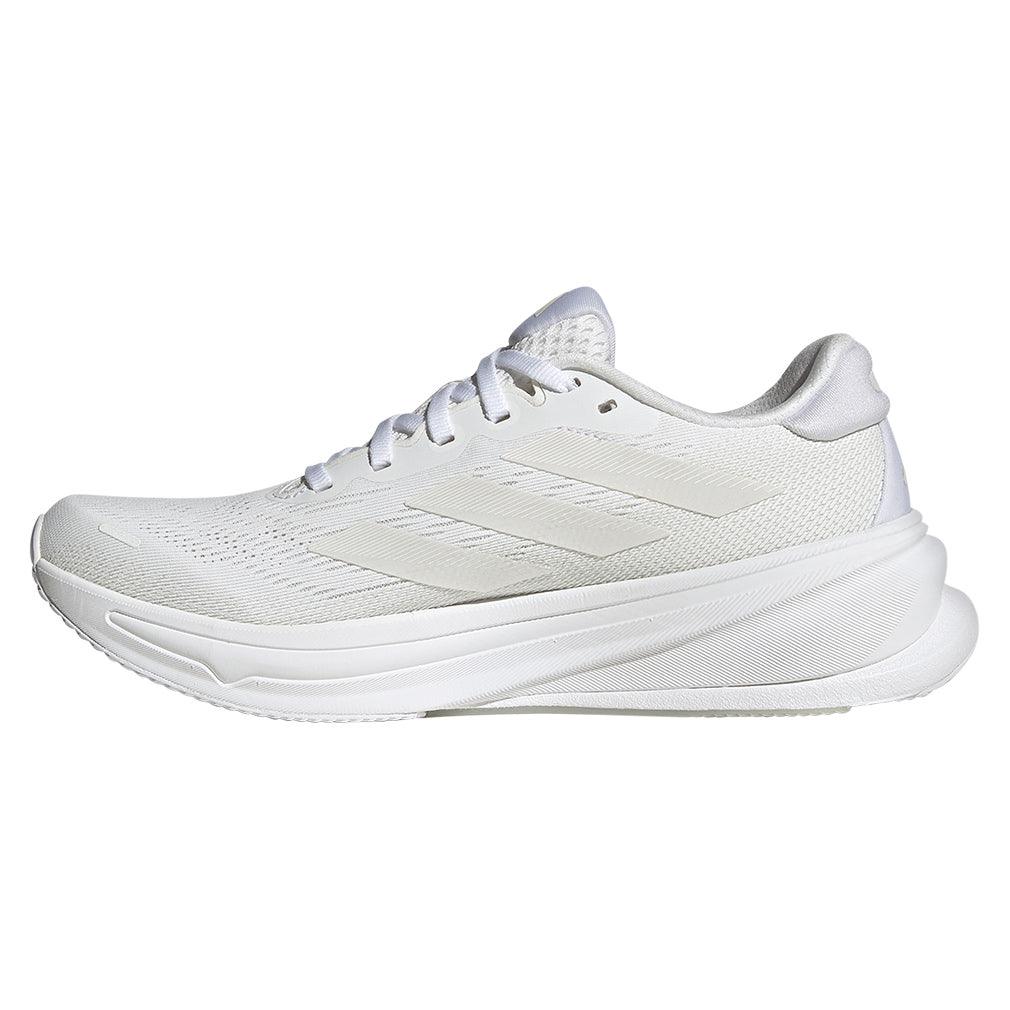 Women's Supernova Rise 2 Running Shoes White and Crystal White - Bell Racket Store