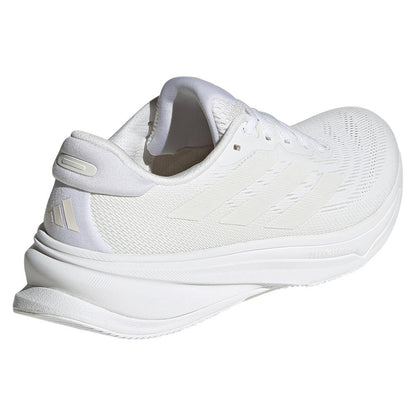 Women's Supernova Rise 2 Running Shoes White and Crystal White - Bell Racket Store