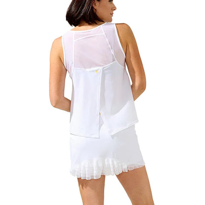 Women's Swing Tennis Tank Cloud White - Bell Racket Store