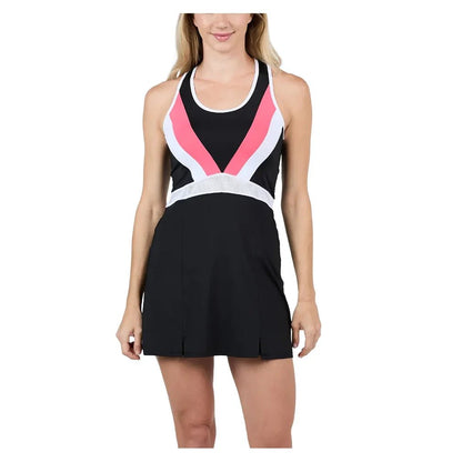 Women's Tennis Dress Black and Amore - Bell Racket Store
