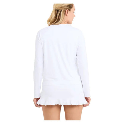 Women's Tennis Pullover White - Bell Racket Store