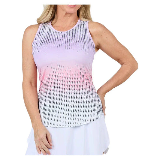 Women's Tennis Tank Degrade Dots - Bell Racket Store