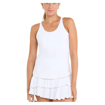 Women's Tennis Tank White - Bell Racket Store