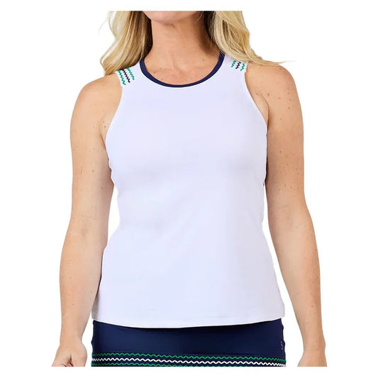 Women's Tennis Tank White - Bell Racket Store