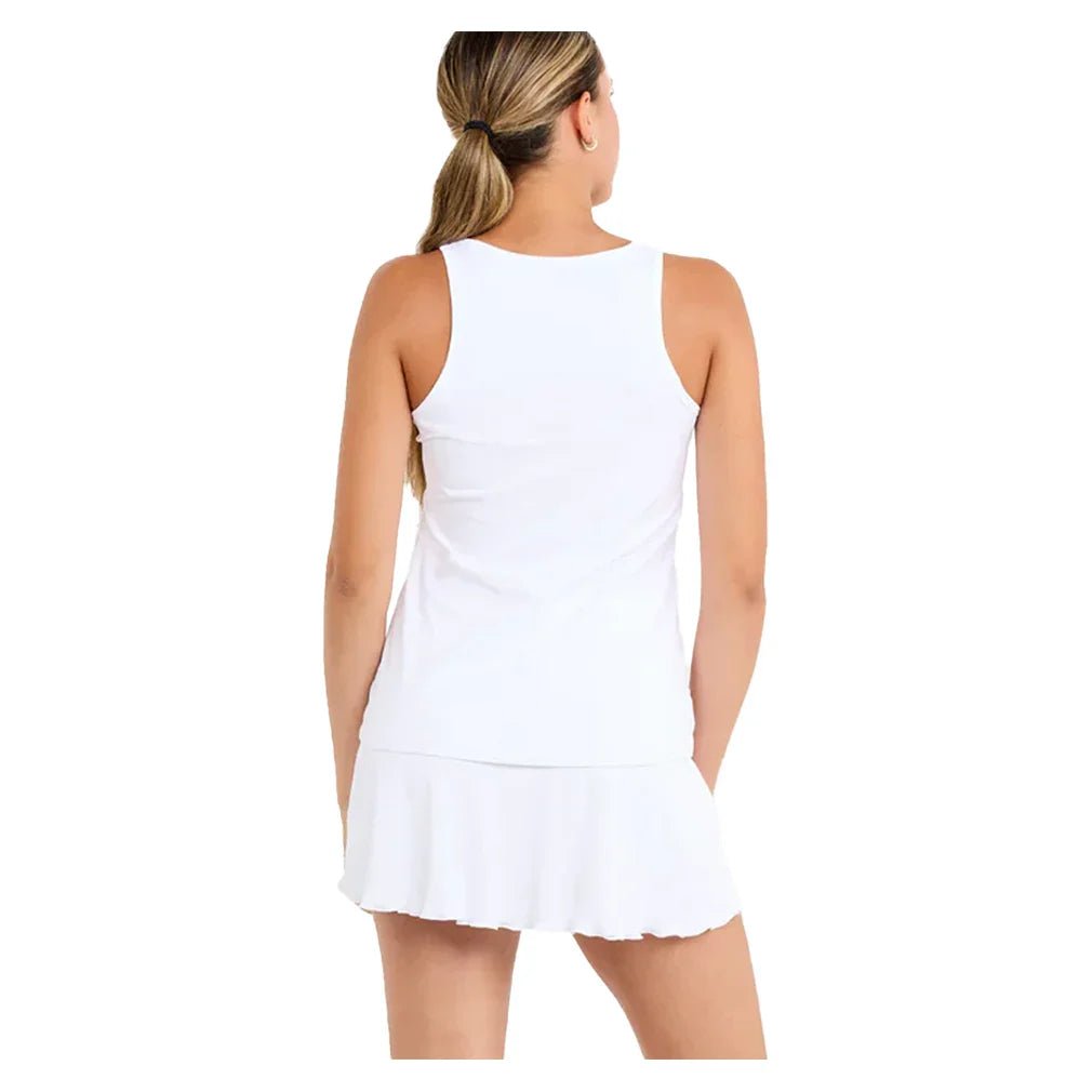 Women's Tennis Tank White - Bell Racket Store
