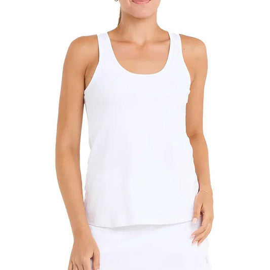 Women's Tennis Tank White - Bell Racket Store