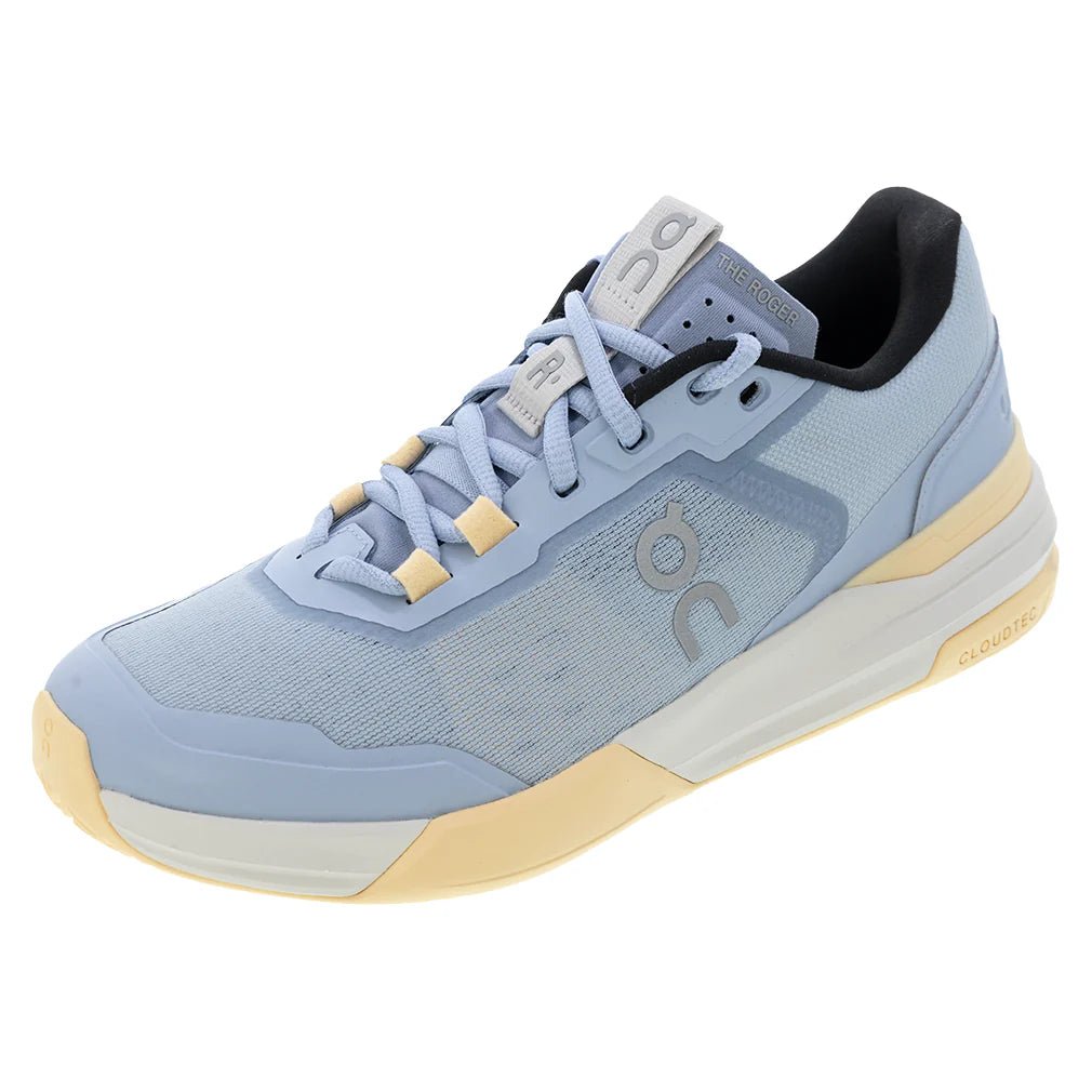 Women's THE ROGER Advantage Pro Clay Tennis Shoes Chambray and Blonde - Bell Racket Store