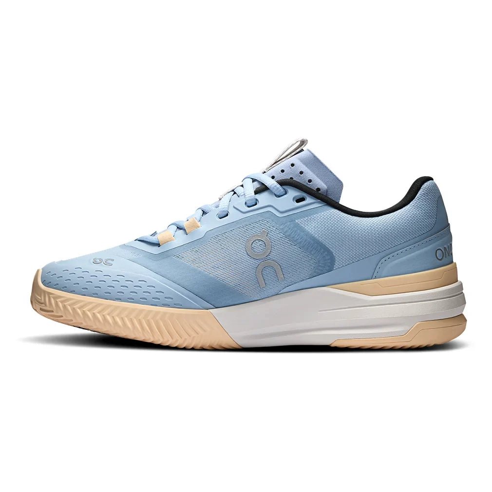 Women's THE ROGER Advantage Pro Clay Tennis Shoes Chambray and Blonde - Bell Racket Store
