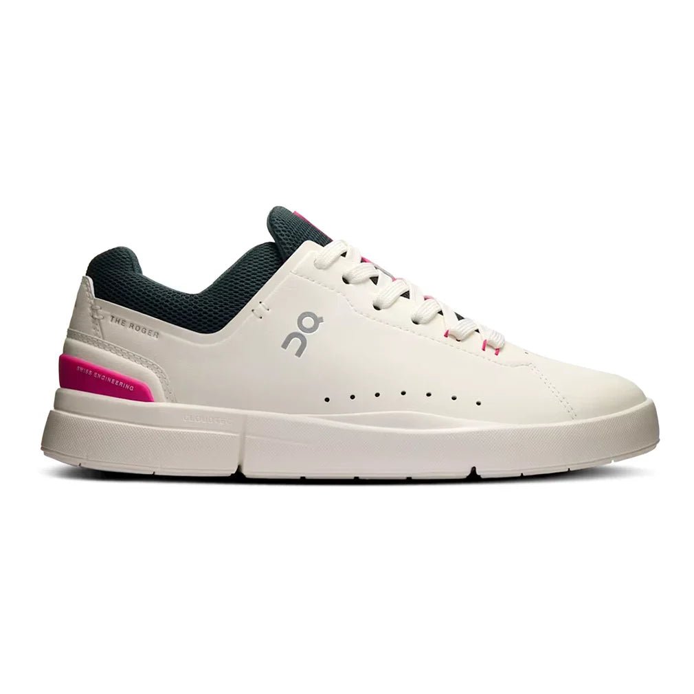 Women's THE ROGER Advantage Shoes Ivory and Pink - Bell Racket Store