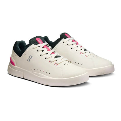 Women's THE ROGER Advantage Shoes Ivory and Pink - Bell Racket Store