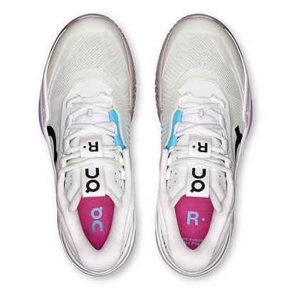 Women's THE ROGER Pro Fire Tennis Shoes White and Pink - Bell Racket Store