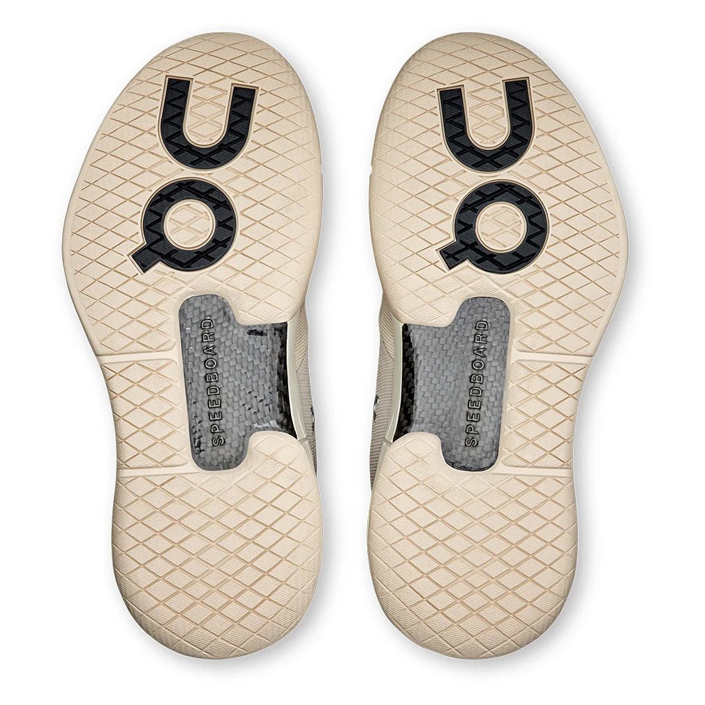 Women's THE ROGER Pro Tennis Shoes Sand and Ivory - Bell Racket Store