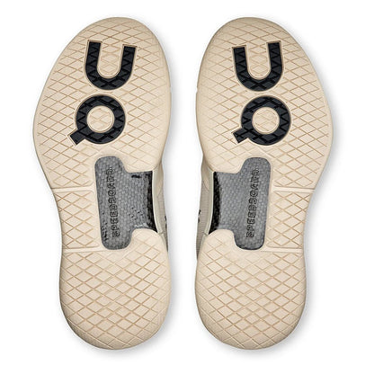 Women's THE ROGER Pro Tennis Shoes Sand and Ivory - Bell Racket Store