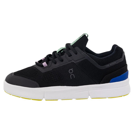 Women's THE ROGER Spin Shoes Black and Indigo - Bell Racket Store