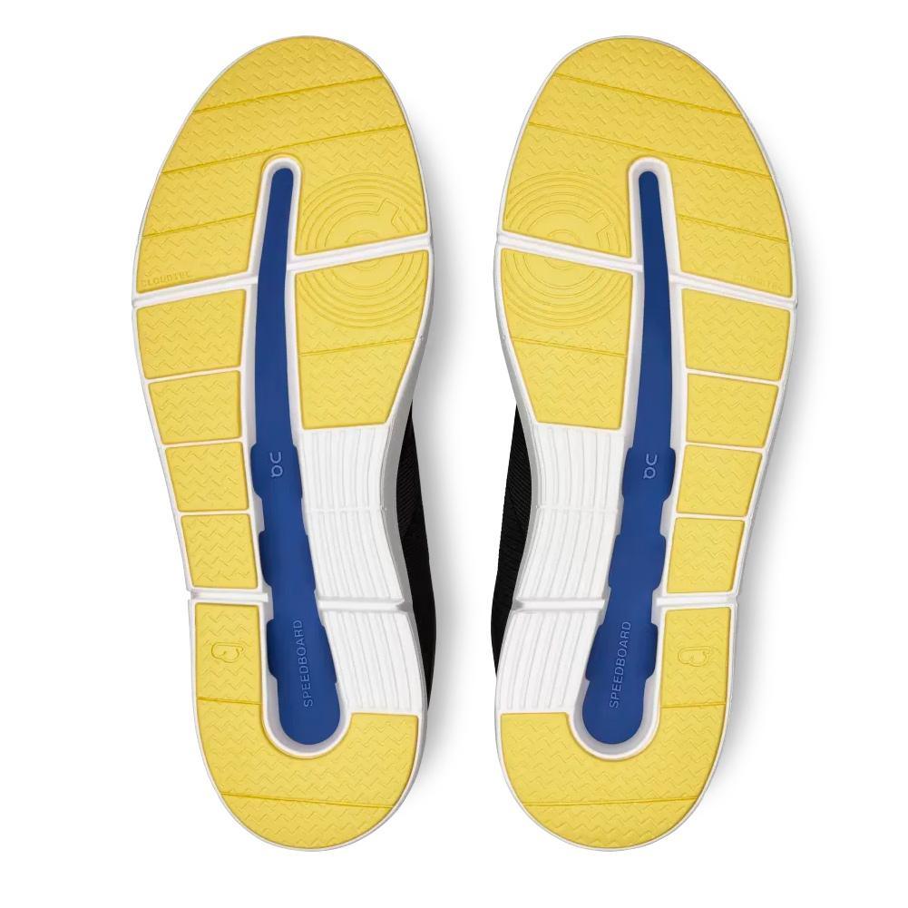 Women's THE ROGER Spin Shoes Black and Indigo - Bell Racket Store