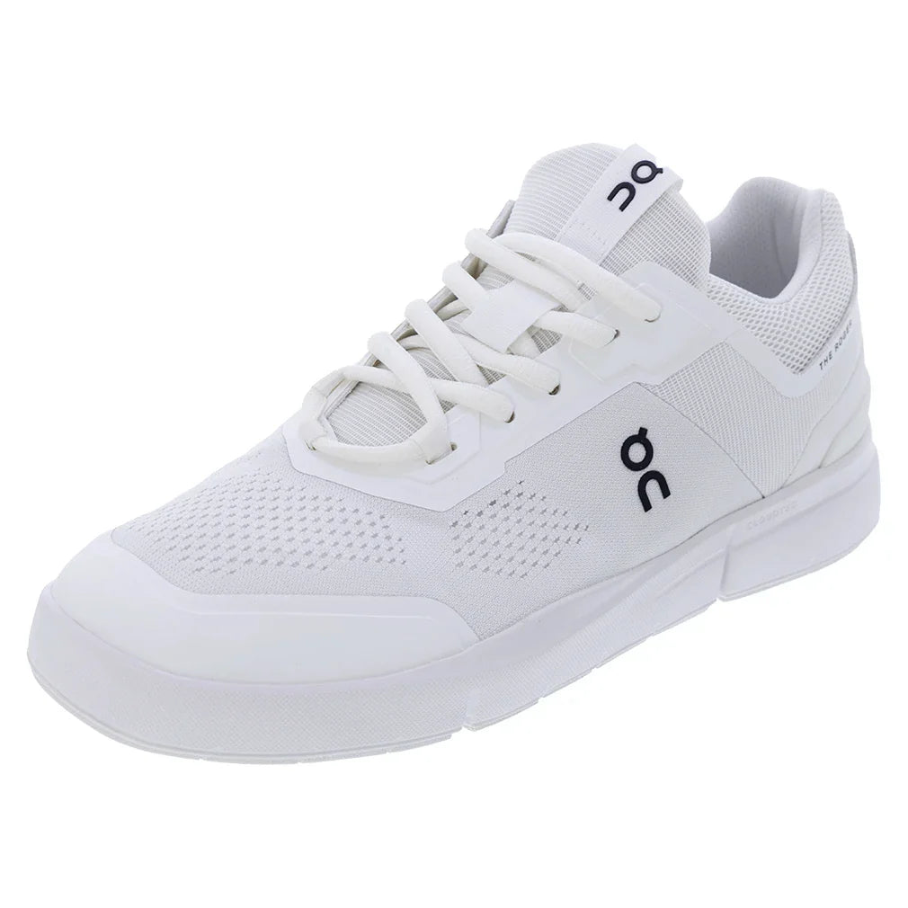 Women's THE ROGER Spin Shoes White and Black - Bell Racket Store