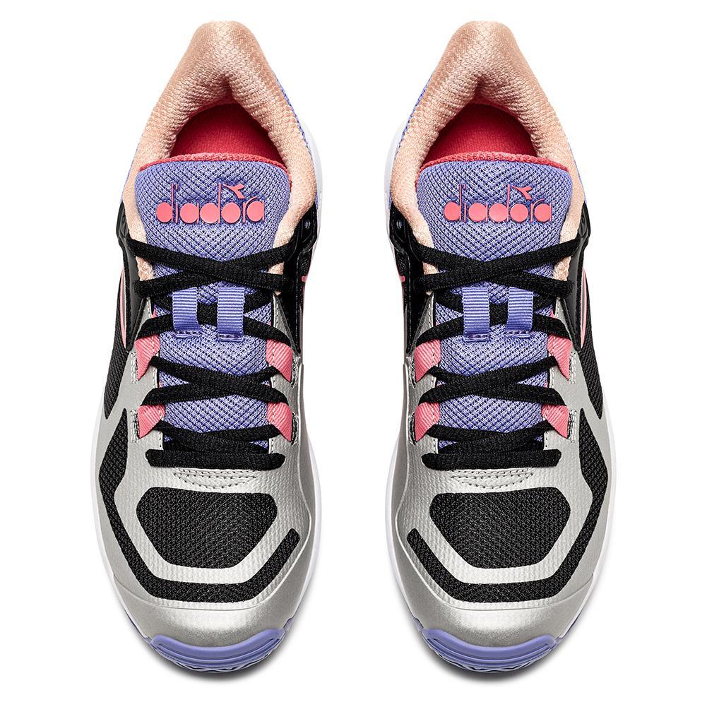 Women's Trofeo 2 AG Pickleball Shoes Black and Calypso Cora - Bell Racket Store