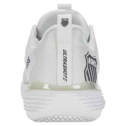 Women's Ultrashot 3 Grass Tennis Shoes White and Steel Gray - Bell Racket Store
