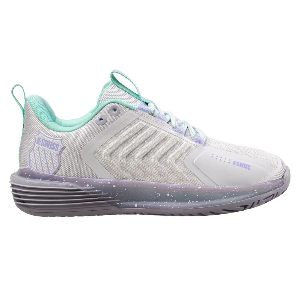 Women's Ultrashot 3 Tennis Shoes Nimbus Cloud and Lilac Gray - Bell Racket Store