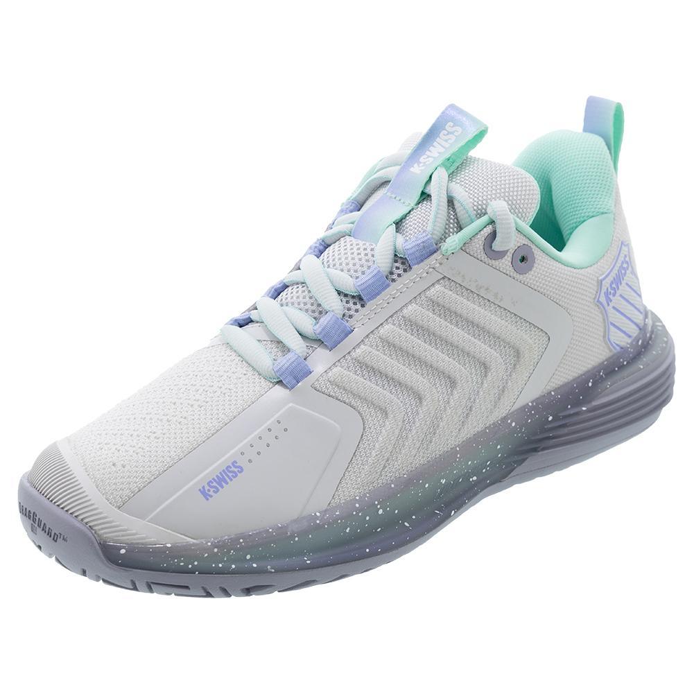 Women's Ultrashot 3 Tennis Shoes Nimbus Cloud and Lilac Gray - Bell Racket Store