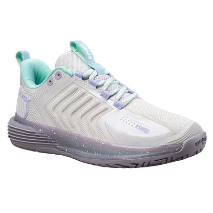 Women's Ultrashot 3 Tennis Shoes Nimbus Cloud and Lilac Gray - Bell Racket Store