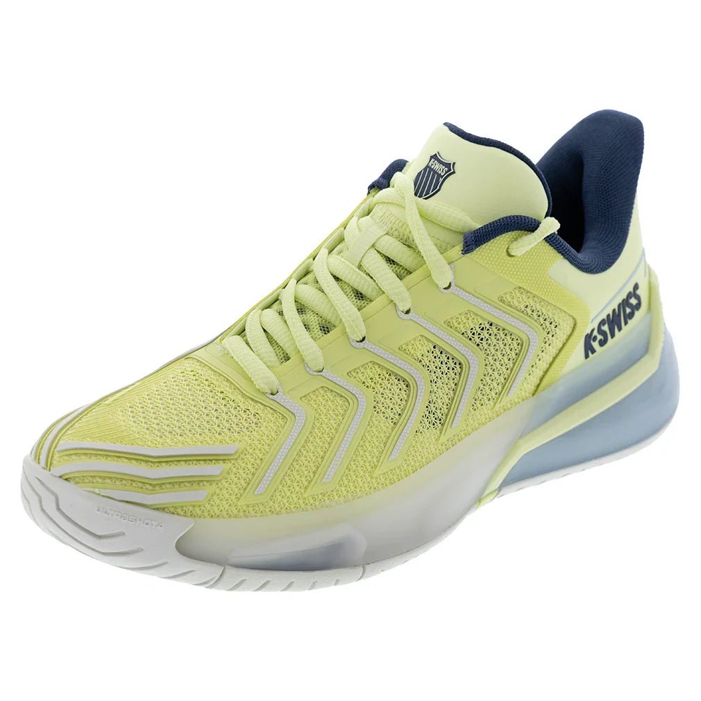Women's Ultrashot 4 Tennis Shoes Luminary Green and Blanc de Blanc - Bell Racket Store