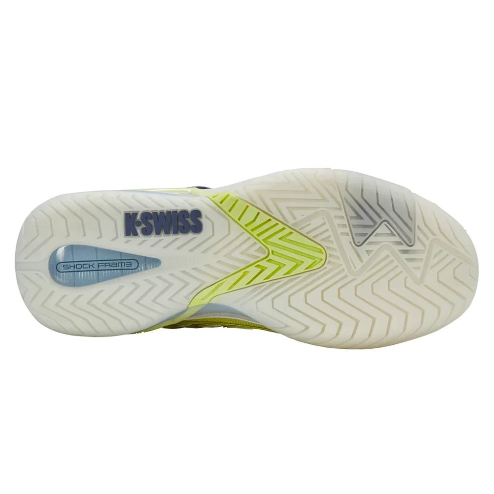 Women's Ultrashot 4 Tennis Shoes Luminary Green and Blanc de Blanc - Bell Racket Store