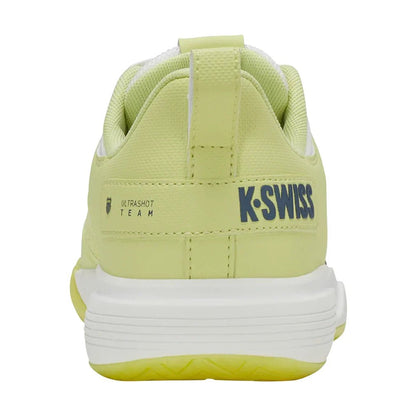 Women's Ultrashot Team Tennis Shoes Luminary Green and Blanc de Blanc - Bell Racket Store