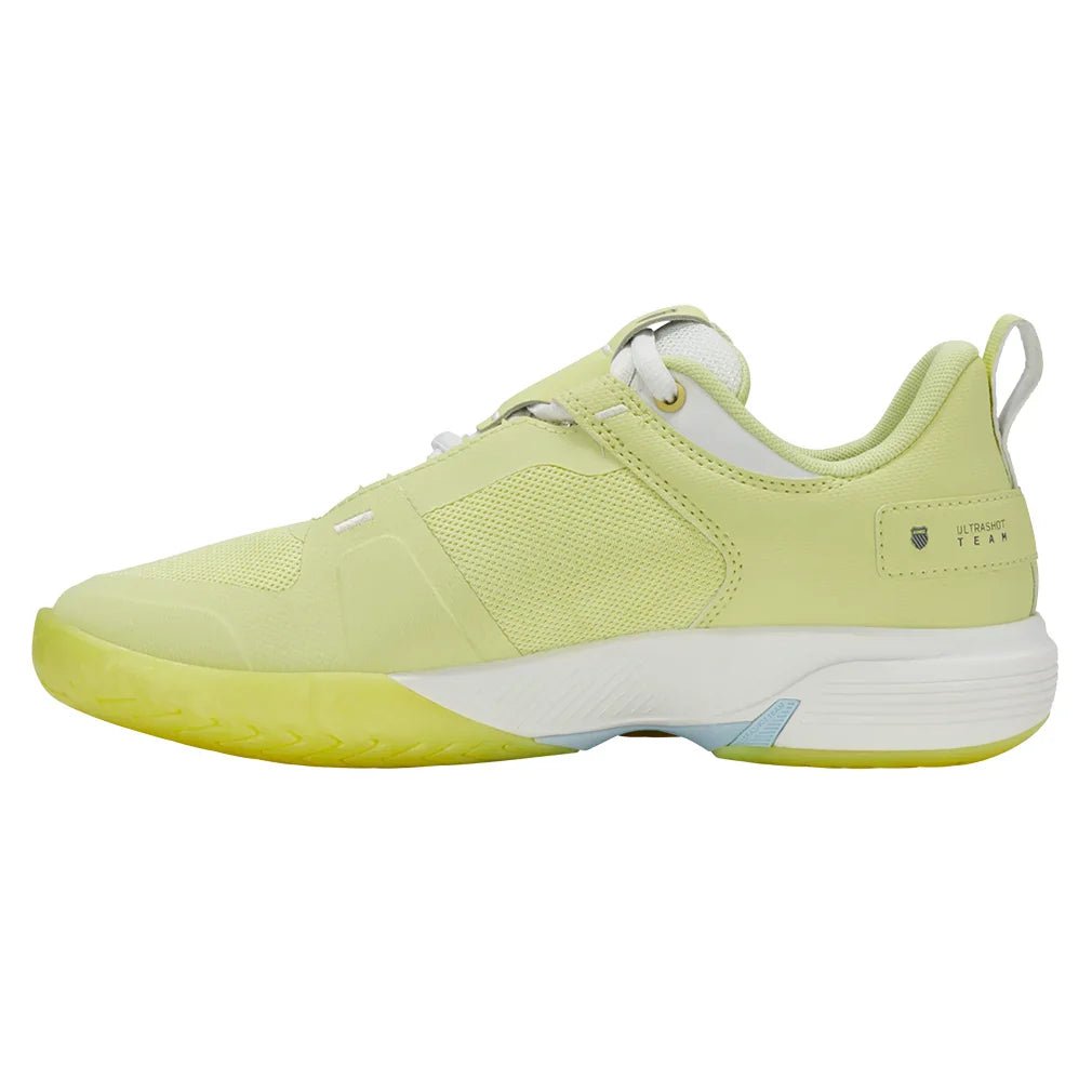Women's Ultrashot Team Tennis Shoes Luminary Green and Blanc de Blanc - Bell Racket Store