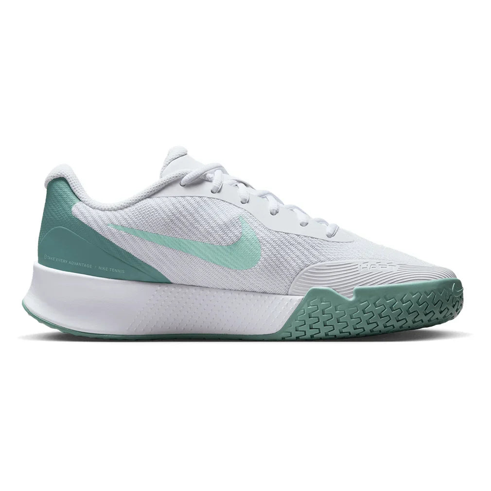 Women's Vapor Lite 3 Tennis Shoes White and Mint Foam - Bell Racket Store