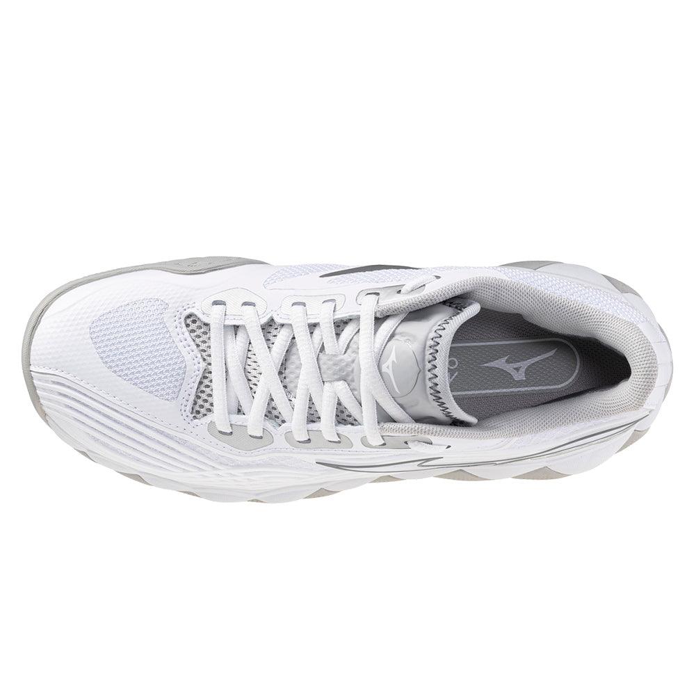 Women's Wave Enforce Tour 2 Tennis Shoes White and Silver - Bell Racket Store