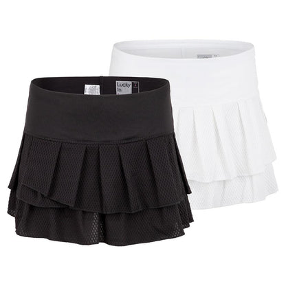 Women's Wavy Pleat Tier Tennis Skort - Bell Racket Store
