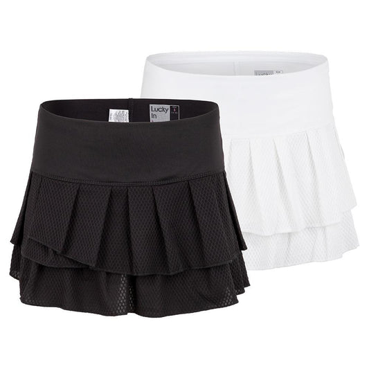 Women's Wavy Pleat Tier Tennis Skort - Bell Racket Store