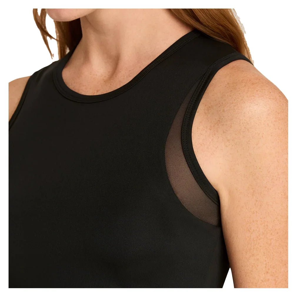 Women's Yana Cropped Pickleball Tank with Bra - Bell Racket Store