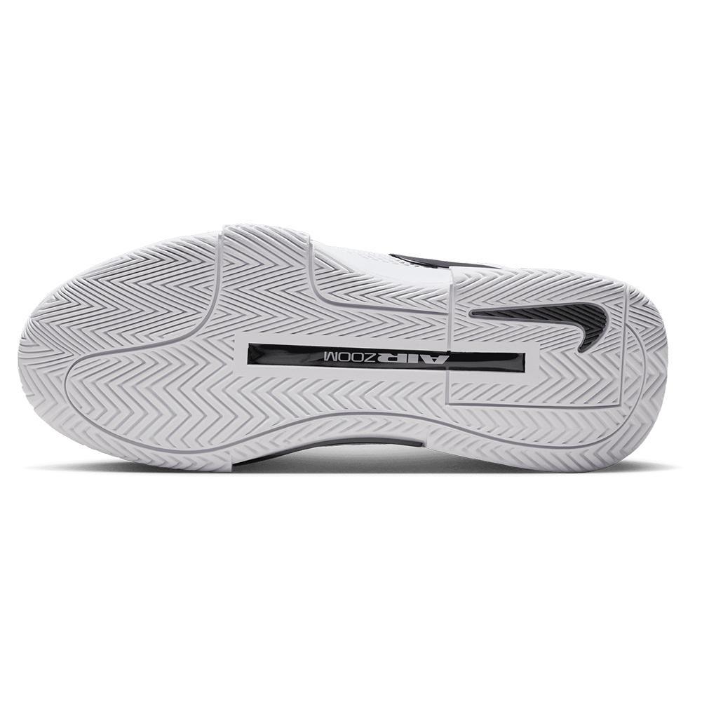 Women's Zoom GP Challenge 1 Tennis Shoes White and Black - Bell Racket Store