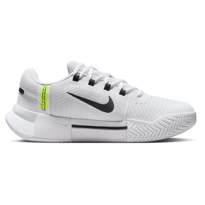 Women's Zoom GP Challenge 1 Tennis Shoes White and Black - Bell Racket Store
