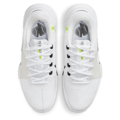 Women's Zoom GP Challenge 1 Tennis Shoes White and Black - Bell Racket Store